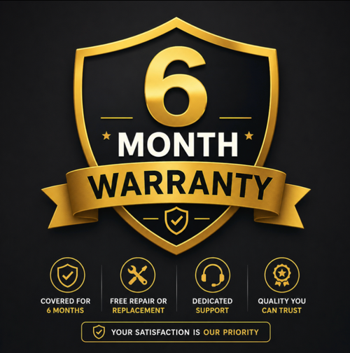 6 Month Warranty